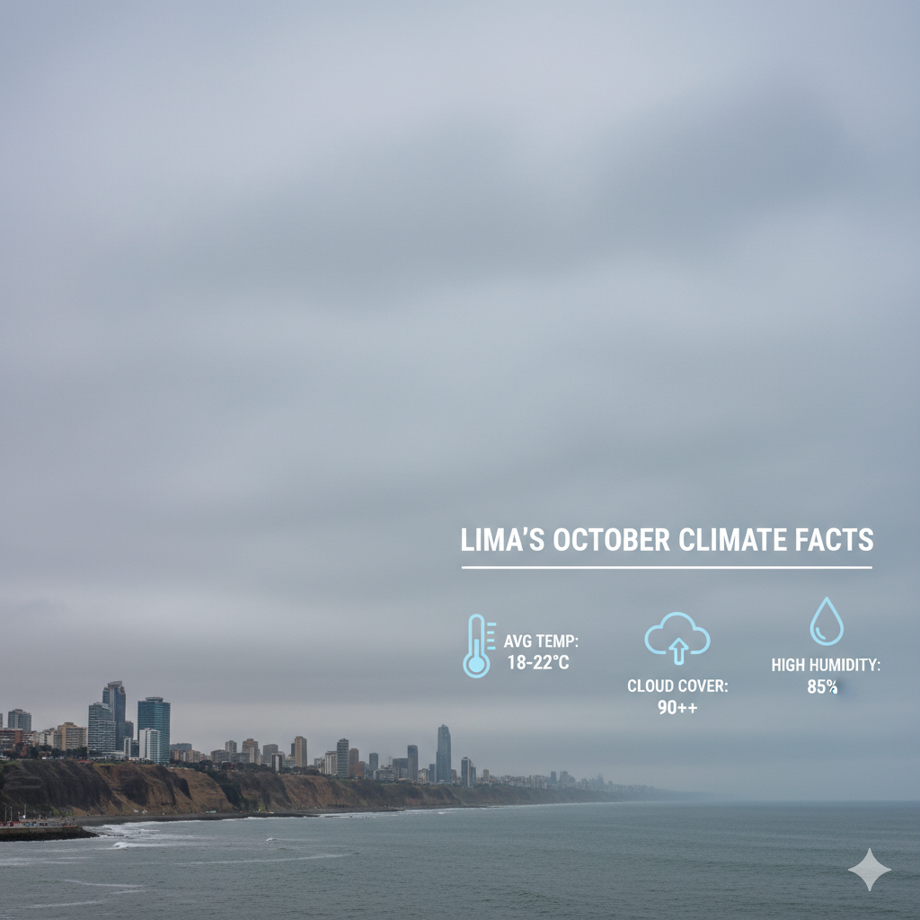 Lima's October Weather Forecast: Stable Temperatures, Constant Clouds, and Key Climate Facts
